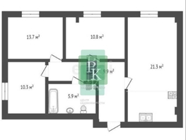 Продается 3-комнатная квартира Адмирала Фадеева ул, 70.4  м&sup2;, 26500000 рублей