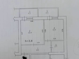Продается 1-комнатная квартира Комбрига Потапова ул, 45.4  м&sup2;, 8100000 рублей