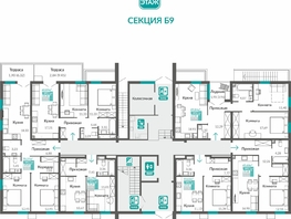 Продается 1-комнатная квартира ЖК Горизонты 1, 33.29  м&sup2;, 5996536 рублей