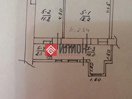 Продается 2-комнатная квартира Екатерининская ул, 42.1  м&sup2;, 12800000 рублей