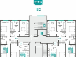 Продается 1-комнатная квартира ЖК Прополис, 33.85  м&sup2;, 4569750 рублей