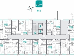 Продается 1-комнатная квартира ЖК Мир , 42.31  м&sup2;, 6112000 рублей