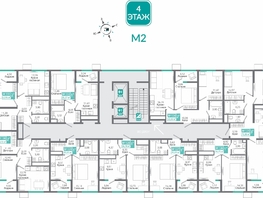 Продается 1-комнатная квартира ЖК Мир , 36.25  м&sup2;, 5371000 рублей