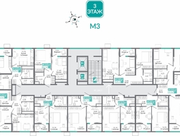 Продается 1-комнатная квартира ЖК Мир , 36.36  м&sup2;, 5384000 рублей