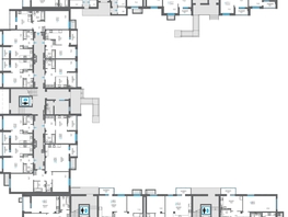 Продается 1-комнатная квартира ЖК Утёсов, 55.3  м&sup2;, 8995000 рублей