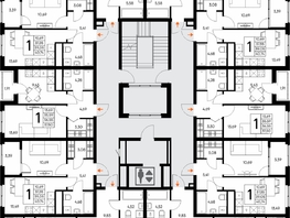 Продается 1-комнатная квартира ЖК Листория, этап 3, 37.5  м&sup2;, 6750000 рублей