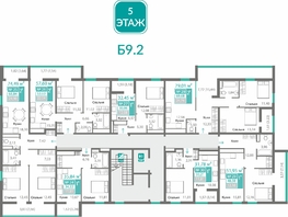 Продается 2-комнатная квартира ЖК Горизонты 2 , 69.68  м&sup2;, 10055200 рублей