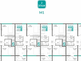 Продается 3-комнатная квартира ЖК Горизонты 1, 72.39  м&sup2;, 11282193 рублей