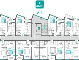 Продается 2-комнатная квартира ЖК Подсолнух, 58.64  м&sup2;, 9648506 рублей