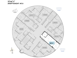 Продается Апартамент АО Паруса Мечты, 40.05  м&sup2;, 17898200 рублей