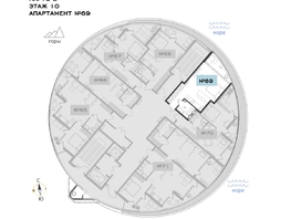 Продается Апартамент АО Паруса Мечты, 36.4  м&sup2;, 17016620 рублей