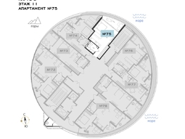Продается Апартамент АО Паруса Мечты, 36.38  м&sup2;, 17144850 рублей