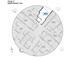 Продается Апартамент АО Паруса Мечты, 38.36  м&sup2;, 17815650 рублей