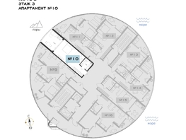 Продается Апартамент АО Паруса Мечты, 42.79  м&sup2;, 18325340 рублей
