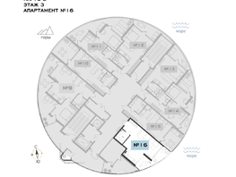 Продается Апартамент АО Паруса Мечты, 42.53  м&sup2;, 20326580 рублей