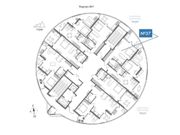 Продается Апартамент АО Паруса Мечты, 42.37  м&sup2;, 19542150 рублей