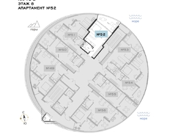 Продается Апартамент АО Паруса Мечты, 40.76  м&sup2;, 18815520 рублей