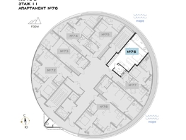Продается Апартамент АО Паруса Мечты, 36.38  м&sup2;, 18047220 рублей
