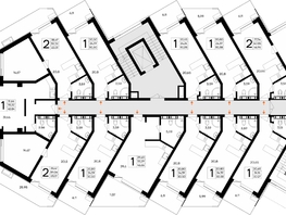 Продается Апартамент АК Песок и море, 65.01  м&sup2;, 19503000 рублей