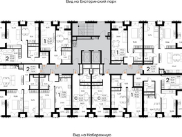 Продается 1-комнатная квартира ЖК Столица, 44  м&sup2;, 17380000 рублей