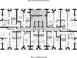 Продается 2-комнатная квартира ЖК Столица, 73.07  м&sup2;, 27035900 рублей