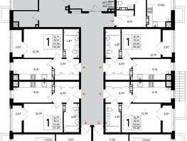 Продается 2-комнатная квартира ЖК Сезоны, 57.23  м&sup2;, 9729100 рублей
