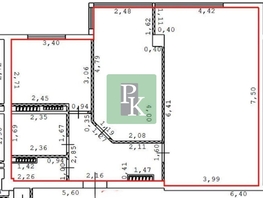 Продается 2-комнатная квартира Генерала Крейзера ул, 68.4  м&sup2;, 16000000 рублей