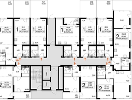 Продается 2-комнатная квартира  Курортный комплекс Лучистое, 44.21  м&sup2;, 15031400 рублей
