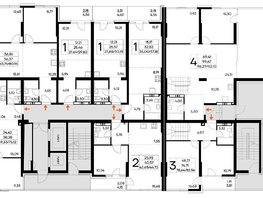 Продается 2-комнатная квартира  Курортный комплекс Лучистое, 75.12  м&sup2;, 25916400 рублей