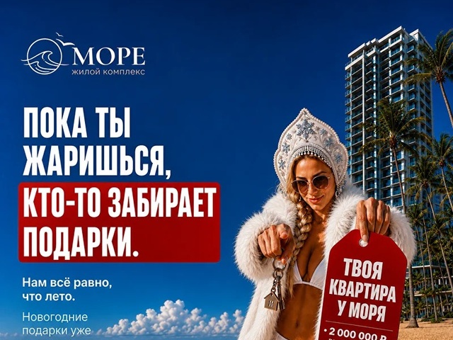 Новогодние подарки летом