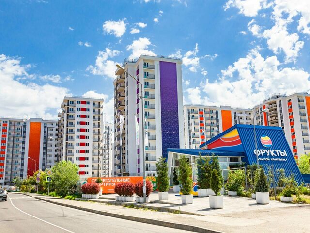 Новостройка Фрукты, 1 очередь литера 1.3 гранатовый